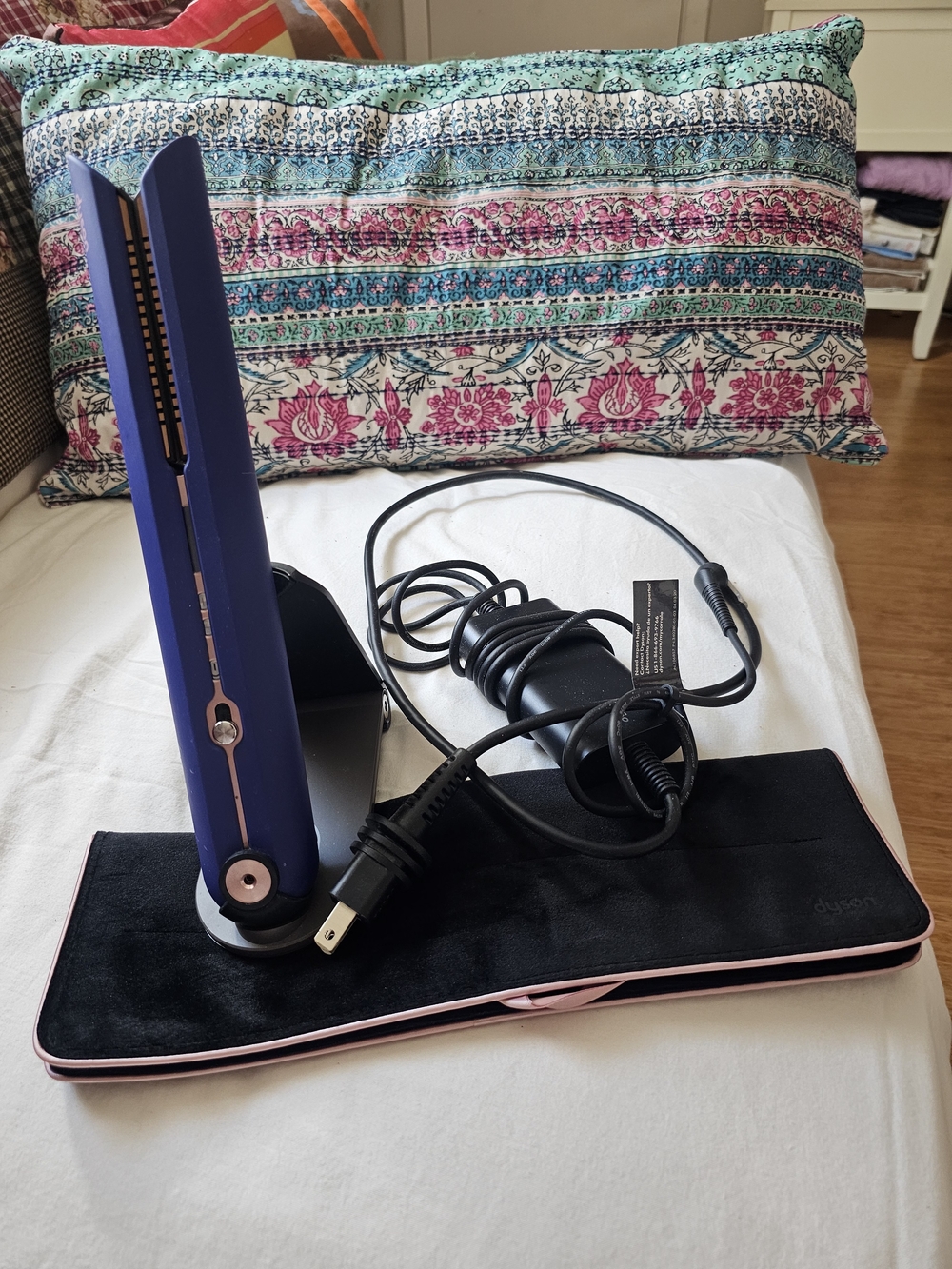 Dyson Corrale Cordless Purple and Rose Gold Hair Straightener